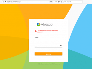 ADF Login page error first time