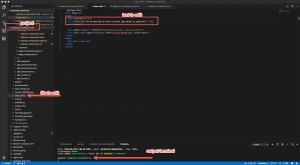 Editing text on copy right on login page